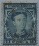 Stamps Spain -  Alfonso XIII