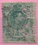 Stamps Spain -  Alfonso XIII