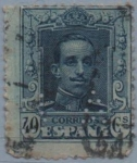 Stamps Spain -  Alfonso XIII