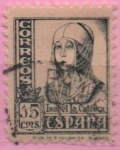 Stamps Spain -  Isabel la Catolica