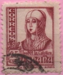 Stamps Spain -  Isabel la Catolica