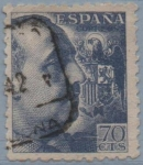 Stamps Spain -  General Franco