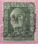 Stamps Spain -  General Franco