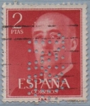 Stamps Spain -  General Franco