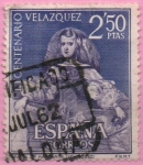 Stamps Spain -  III centenario d´l´muerte d Velazquez 