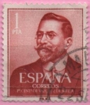 Stamps Spain -  I centenario dl nacimiento d´Juan Vazquez d´Mella