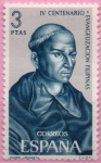 Stamps Spain -  Padre Andres d´Urdanetra