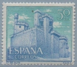 Stamps Spain -  Castillos d´España Olite Navarra