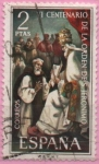 Stamps Spain -  VI centenario d´l´orden d´San Jeronimo