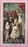 Stamps Spain -  VI centenario d´l´orden d´San Jeronimo