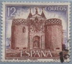 Stamps Spain -  Puerta d´Bisagra 