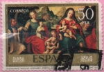 Stamps Spain -  Desposorios misticos dl venerable Agnesio