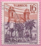 Stamps Spain -  Catedral d´Ceuta