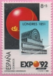 Stamps Spain -  Exposicion Universal d´Sevilla 