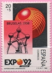 Stamps Spain -  Exposicion Universal d´Sevilla 