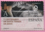 Stamps Spain -  V centenario d´santa Maria d´Jesus 