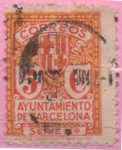 Stamps Spain -  Escudo d´l´Ciudad