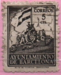 Stamps Spain -  Frontispicio dl´Ayuntamiento