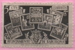 Stamps Spain -  Conjunto d´sellos emitidos por el Ayuntamiento