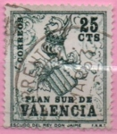 Stamps Spain -  Escudo