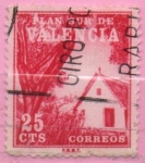 Stamps Spain -  Barraca Valenciana