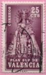 Stamps Spain -  Virjen d´l´Desamparados