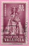 Stamps Spain -  Virjen d´l´Desamparados