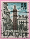 Stamps Spain -  Torre d´Santa Catalina