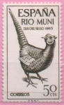 Stamps Spain -  Dia del Sello 2 Faisan