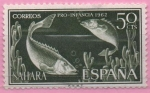 Stamps Spain -  Pro Infancia 