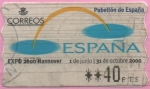 Stamps Spain -  Expo 2000 Hannover