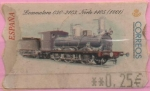 Stamps Spain -  Locomotora 030 Norte 1861