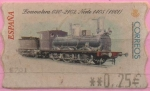 Stamps Spain -  Locomotora 030 Norte 1861