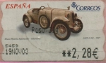 Stamps Spain -  Coches 