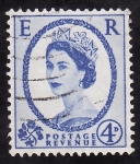 Sellos de Europa - Reino Unido -  Isabel II-Impuesto postal