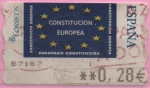 Stamps Spain -  Constitucion Europea