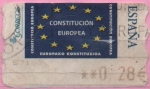 Stamps Spain -  Constitucion Europea