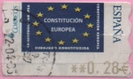 Sellos de Europa - Espa�a -  Constitucion Europea