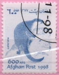 Stamps Afghanistan -  Lutre lutra