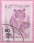 Stamps Afghanistan -  Tigre