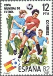 Sellos de Europa - Espaa -  2613 - Copa Mundia de Fútbol. ESPAÑA'82