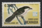 Stamps Nicaragua -  AVES.  TARABA  MAJOR.