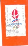 Stamps France -  ALBERTVILLE 92