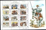 Stamps Spain -  MP61A - Correspondecia Epistolar Escolar - Escenas del Quijote