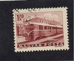 Stamps Hungary -  Tren