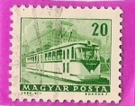 Stamps Hungary -  Tranvia