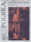 Stamps Poland -  XAWERY DUNIKOWSKI- escultor