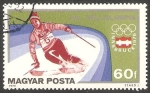 Stamps Hungary -  2473 - Olimpiadas de invierno de Innsbruck