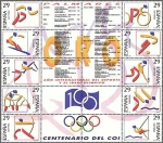 Stamps Spain -  3325-3334 - Deportes. Olímpicos de Oro