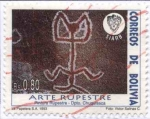 Stamps Bolivia -  Arte rupestre